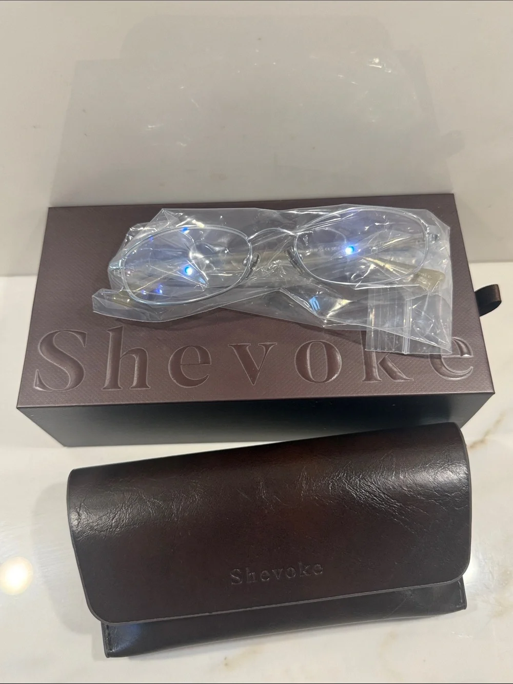Sumi Silver Blue Light Women’s Glasses - NWT